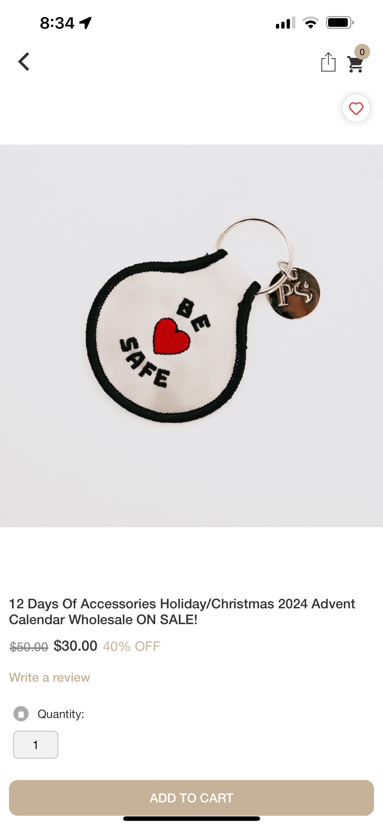 Gifts- 12 Day of Accessories Christmas 24
