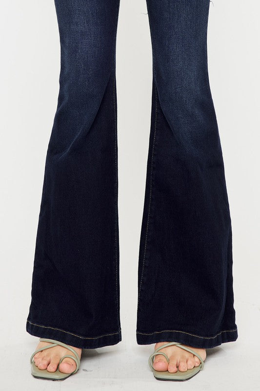 PANTS- KANCAN ECO FRIENDLY HIGH RISE SUPER FLARE JEANS