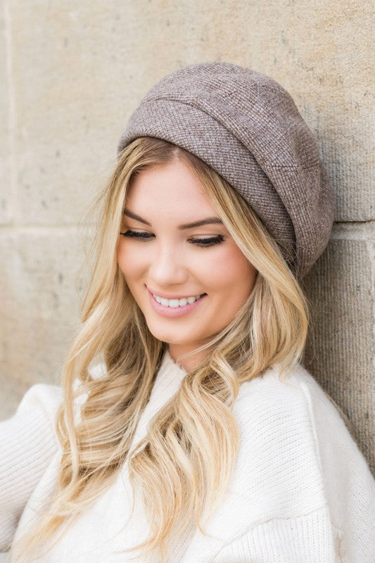 ACCESSORY- BARBARA'S FOLD OVER BERET