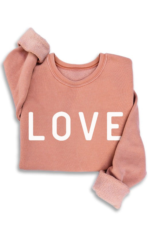 SHIRT- LOVE MINERAL SWEATSHIRTS