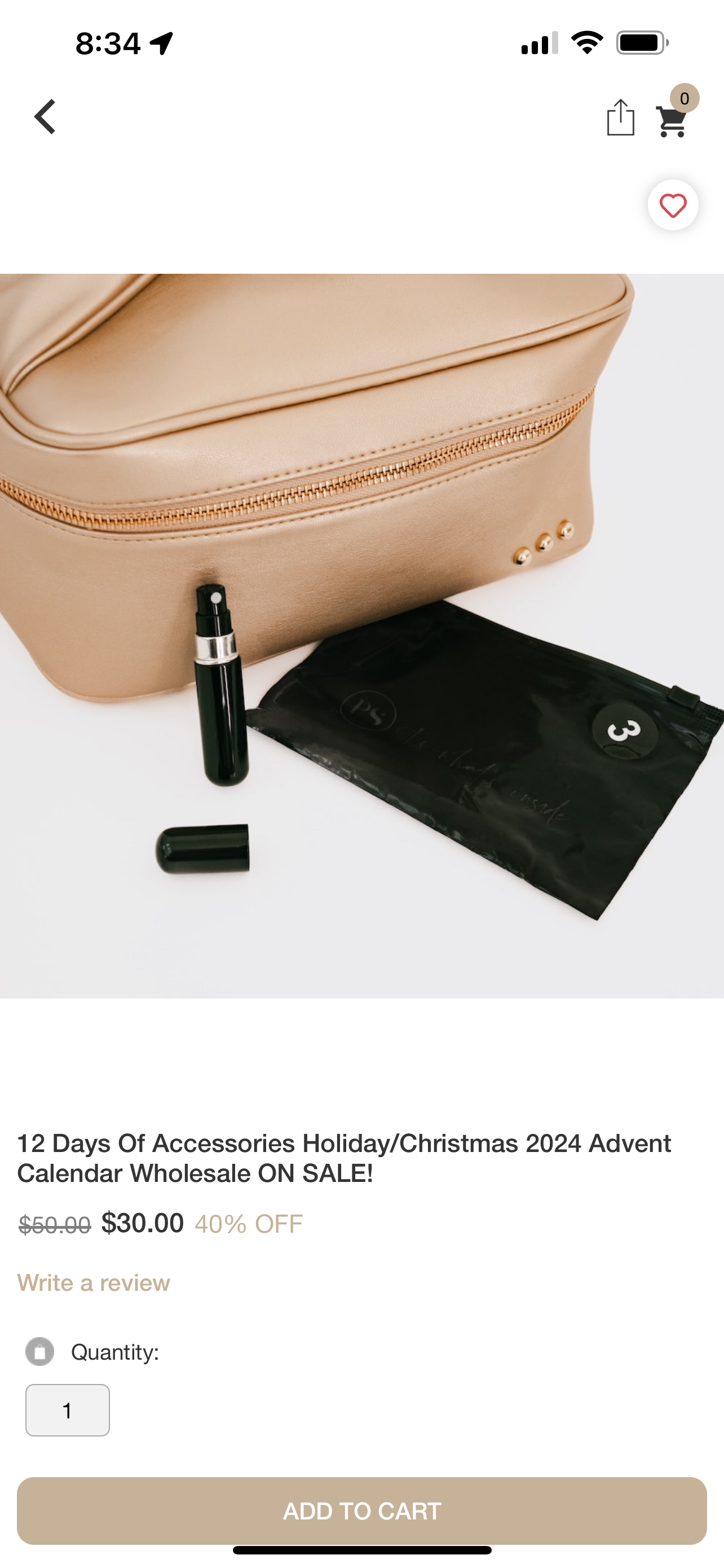 Gifts- 12 Day of Accessories Christmas 24