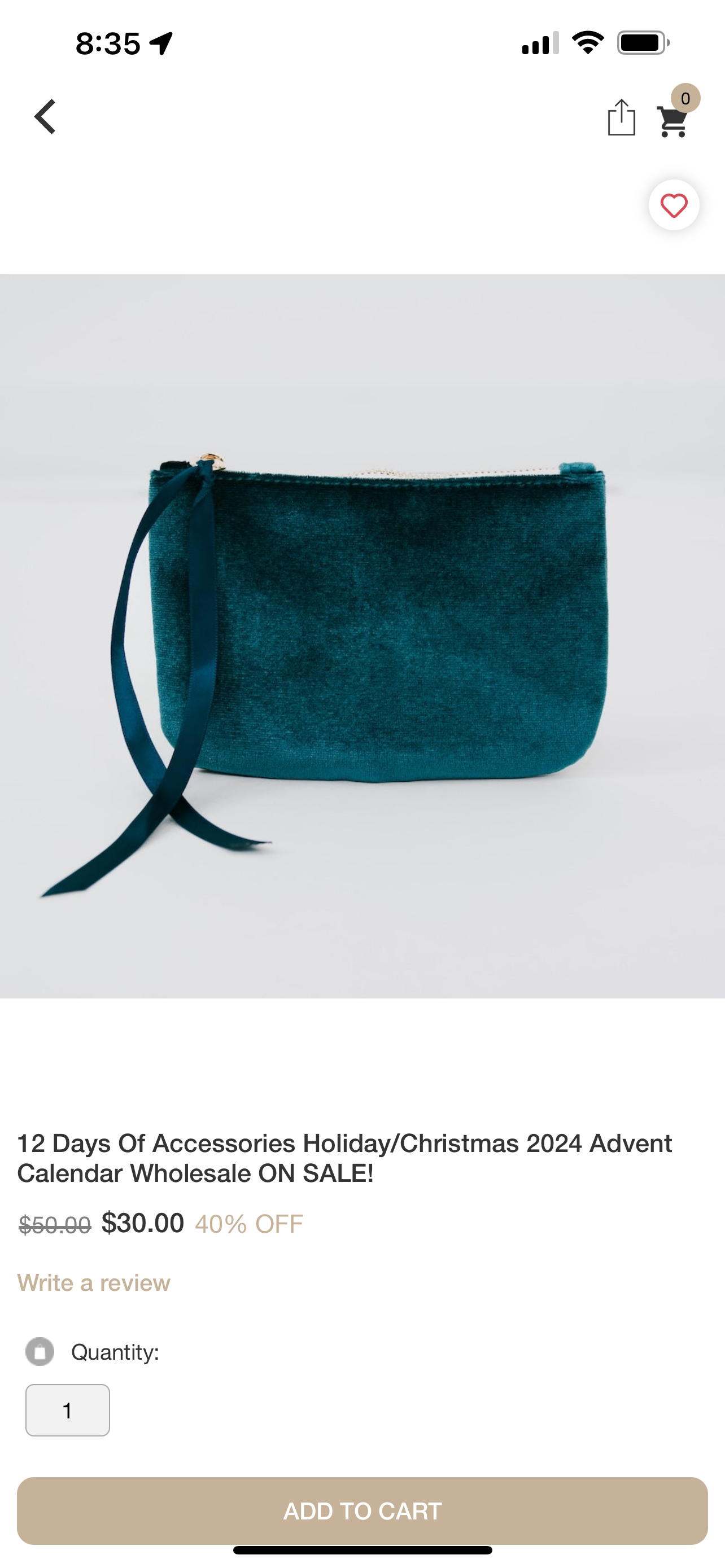 Gifts- 12 Day of Accessories Christmas 24