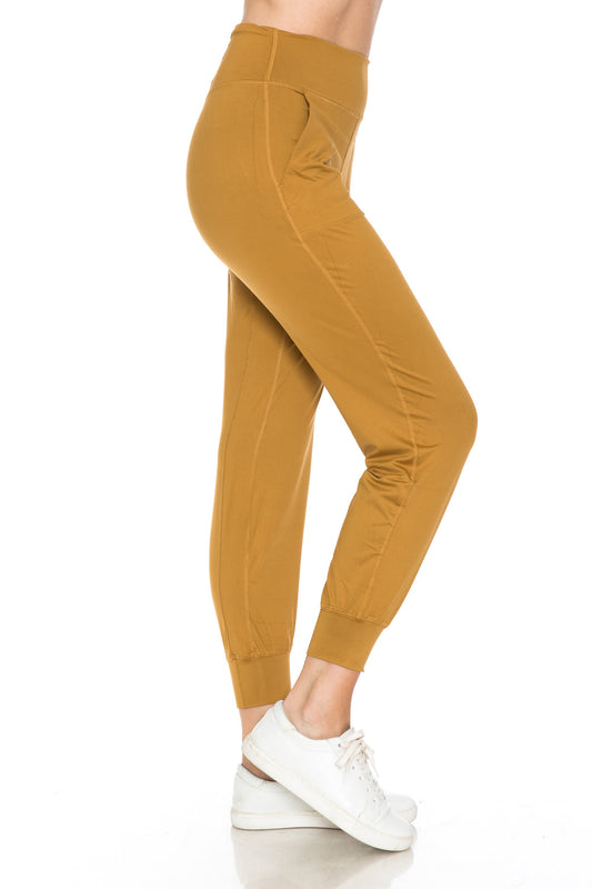 PANTS-  JOGGERS- Serra Spiced Bronze