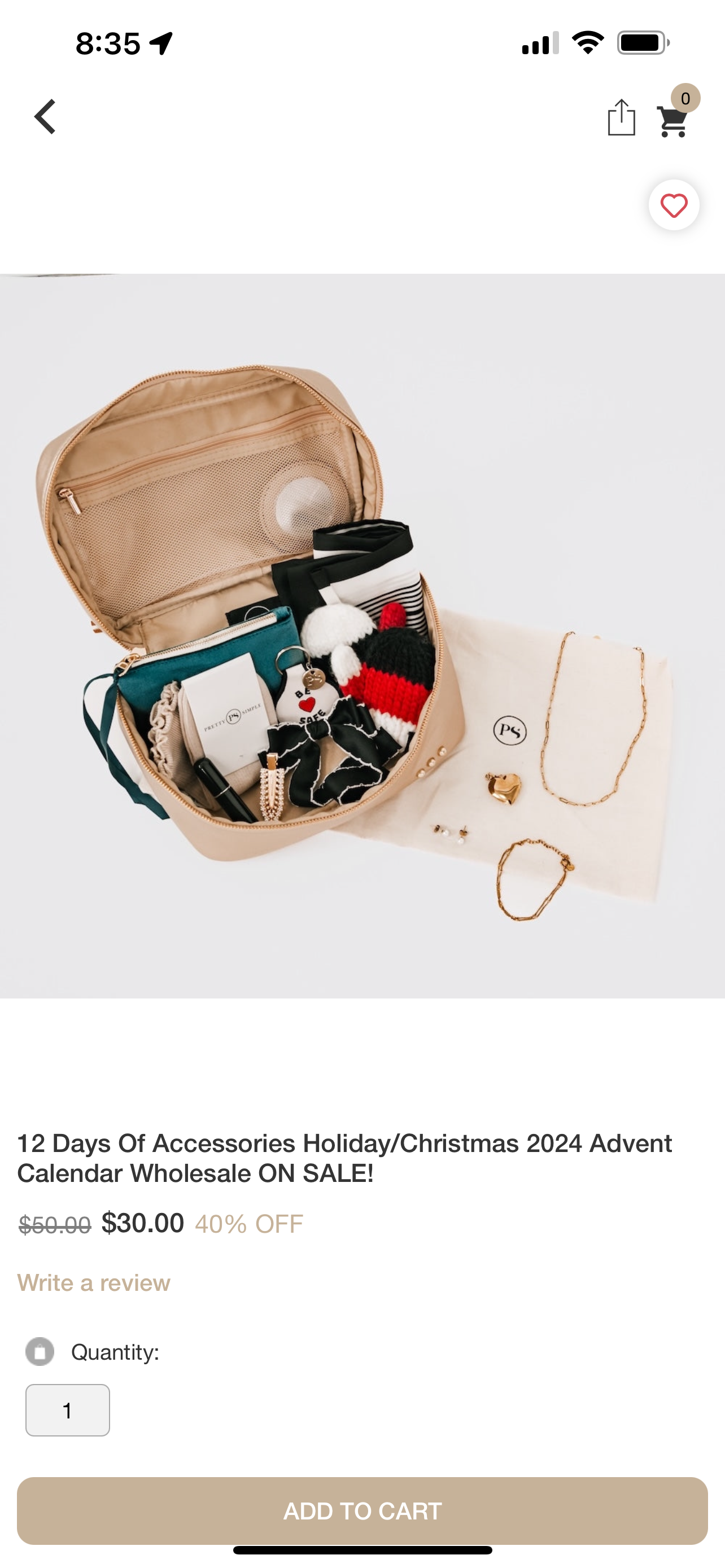 Gifts- 12 Day of Accessories Christmas 24