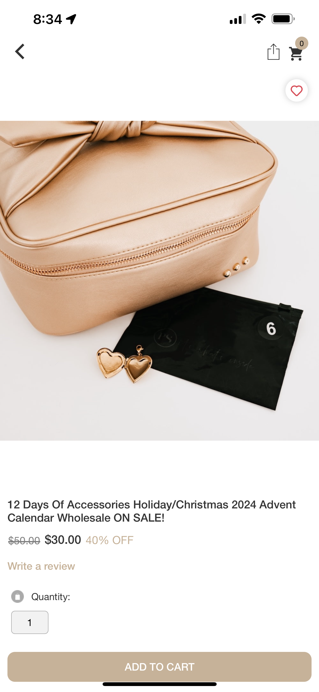 Gifts- 12 Day of Accessories Christmas 24