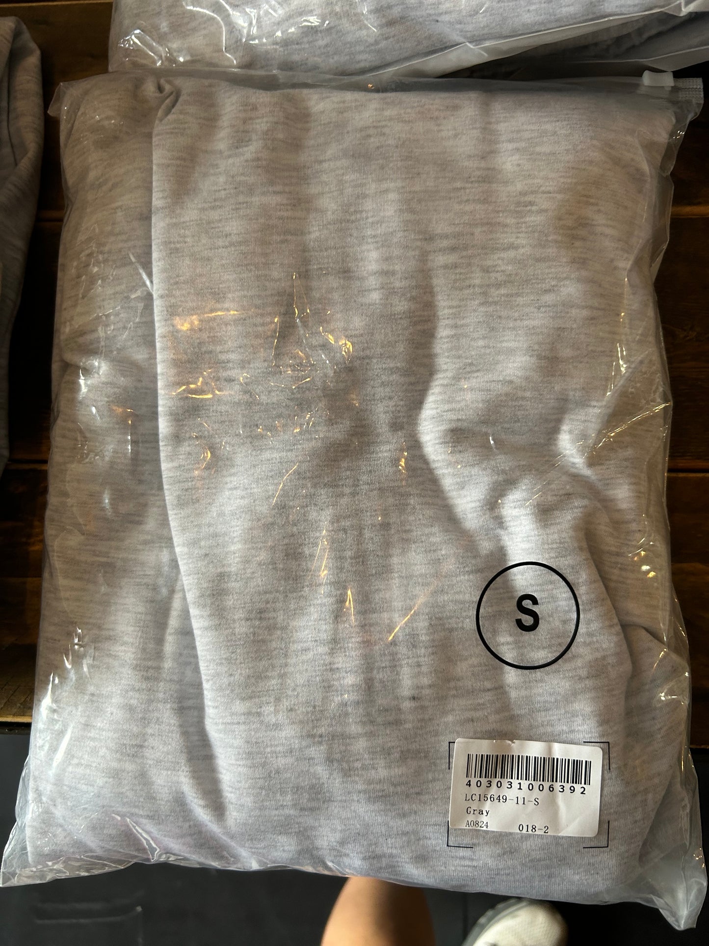 OUTFIT- SUZIE'S 2 PIECE GRAY SWEATSUIT