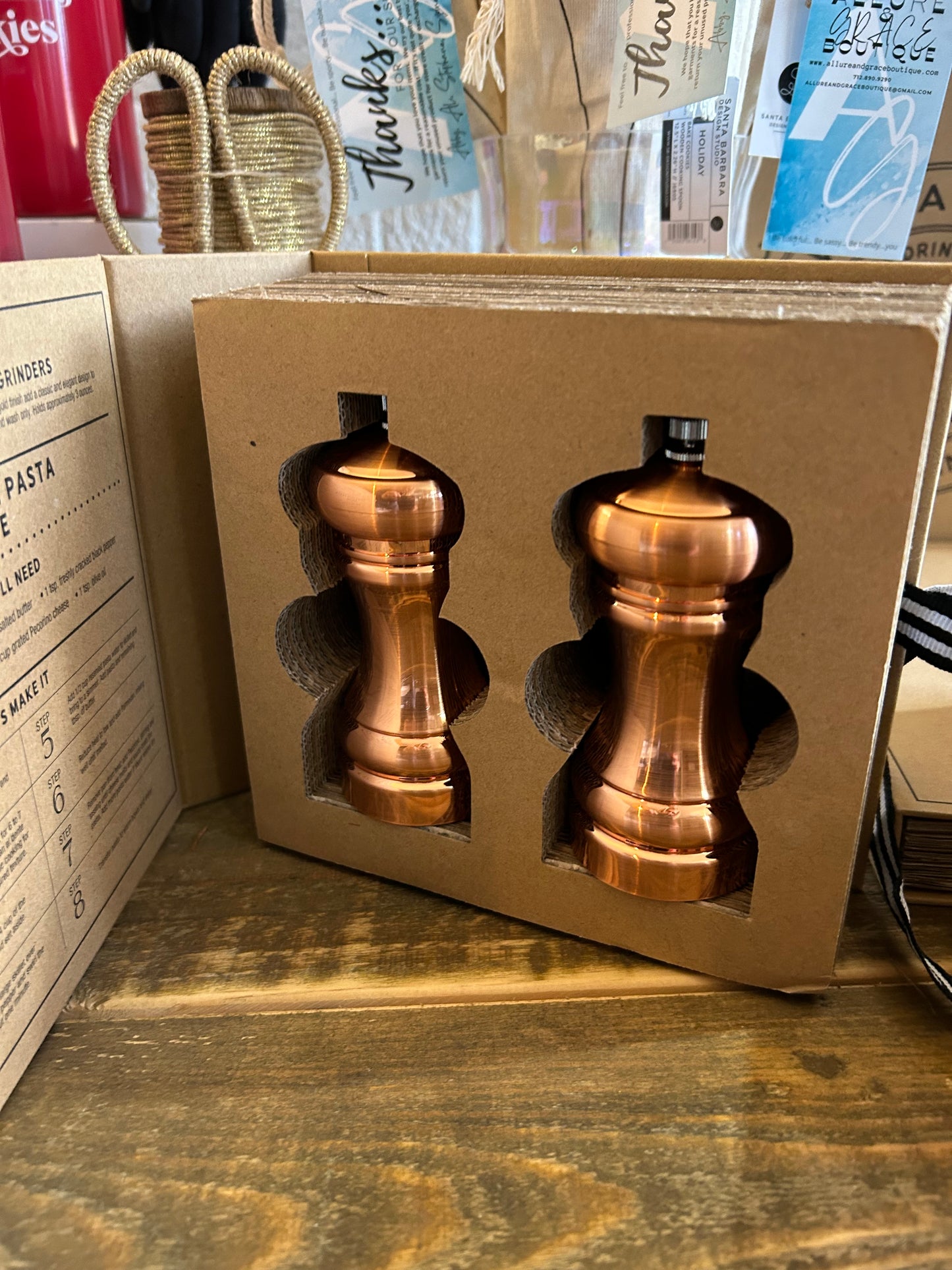 Gift- Stay Salty- Salt and Pepper Mill Book