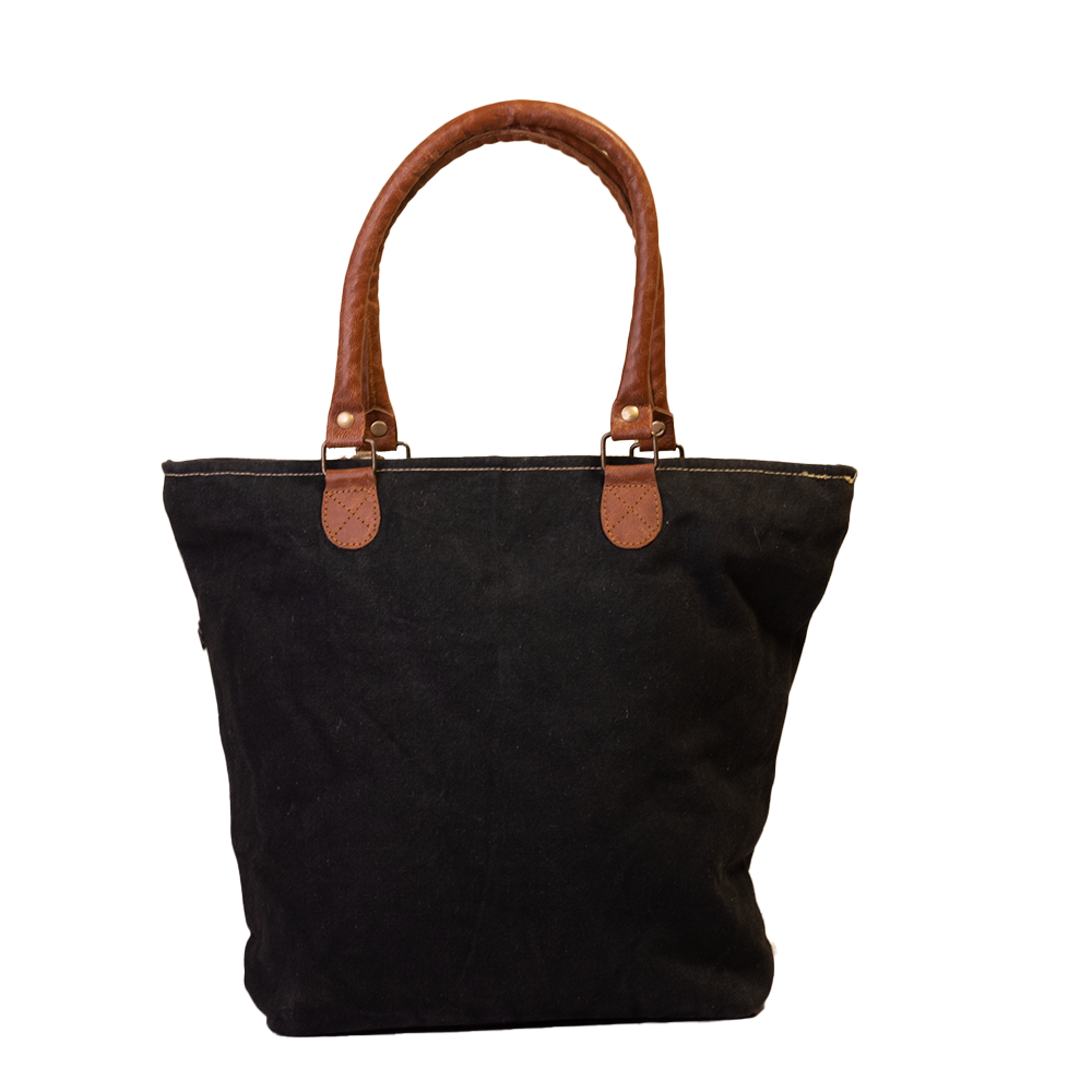 Bag- 'Rue D'artste' Vintage Canvas Shopper (604)