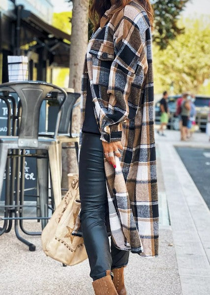 Paulina- Pretty in Plaid with Pockets!