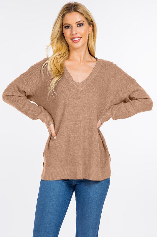 Shirt- Heather Dreamers Sweater love Charlie-Coal and Mocha are here!