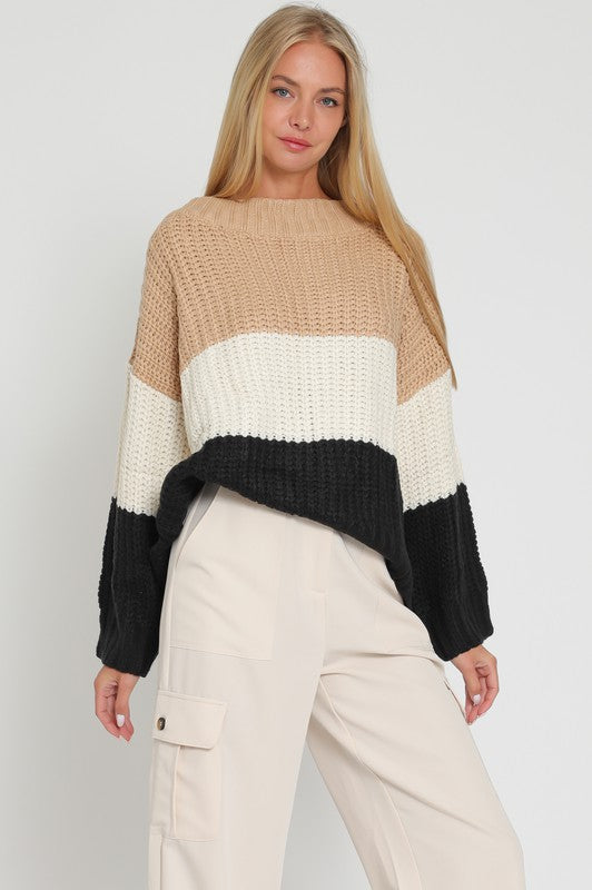 Shirt- Striped sweater