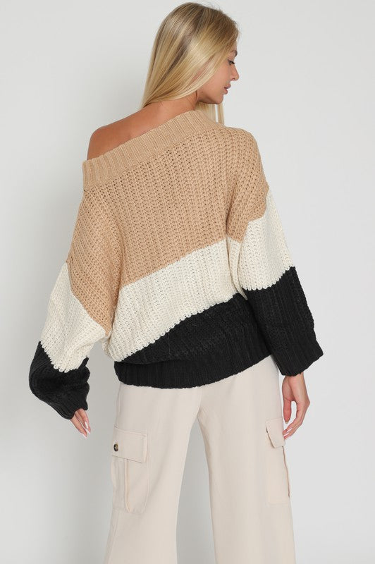 Shirt- Striped sweater