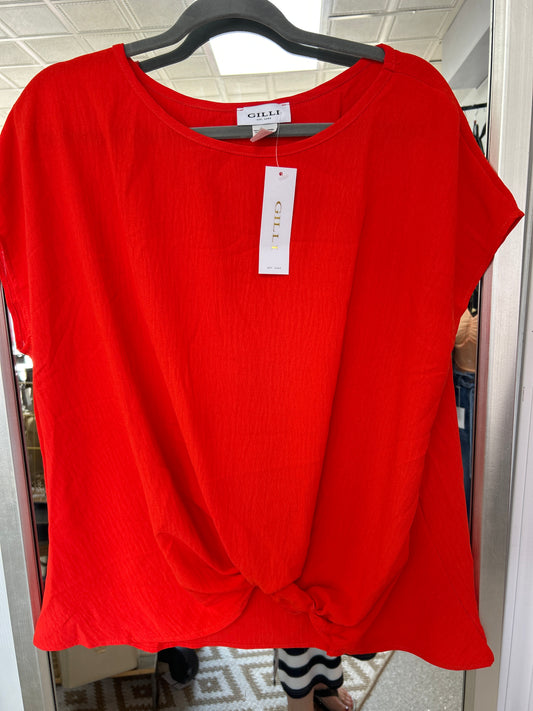 *Shirt- Red short sleeved
