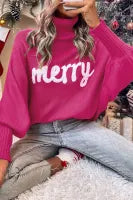 Shirt- Sweater- hot pink Merry