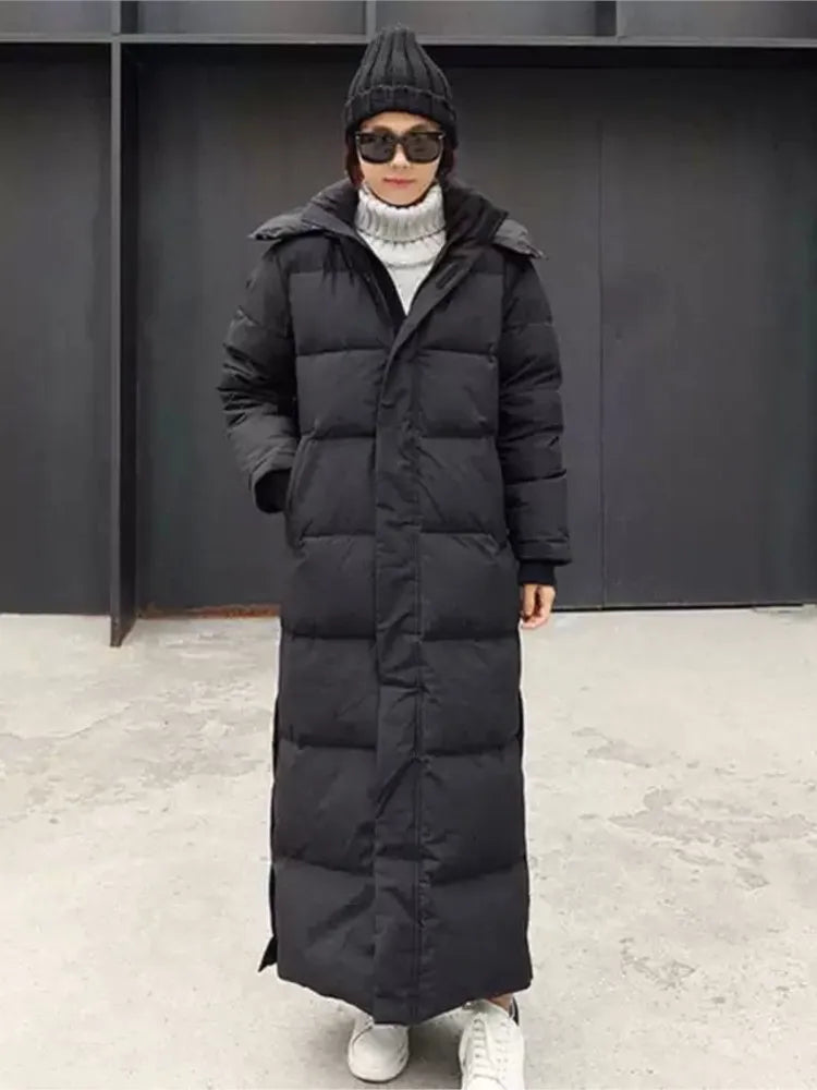 Amber | Long Hooded Quilted Puffer Jacket Women