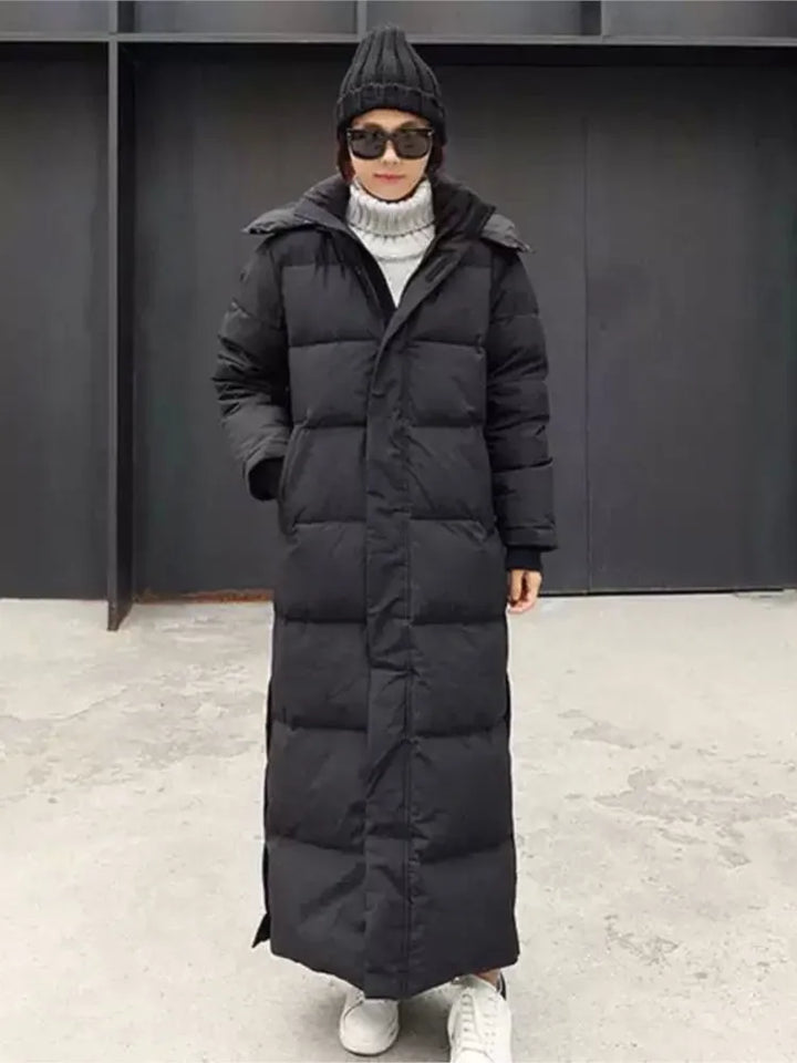 Amber | Long Hooded Quilted Puffer Jacket Women