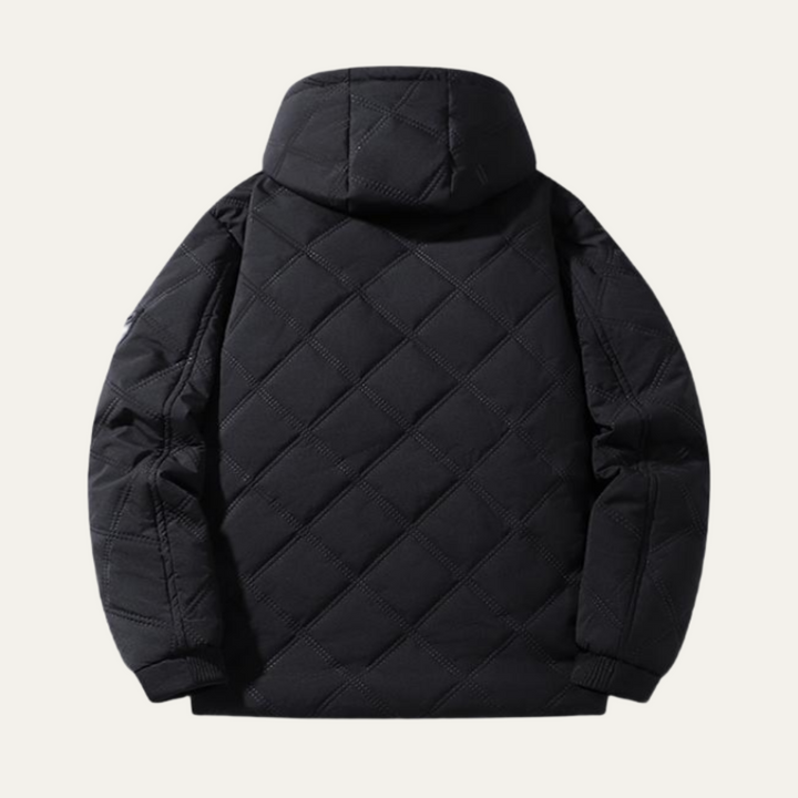 Arthur | Cozy Quilted Hooded Mens Puffer Jacket