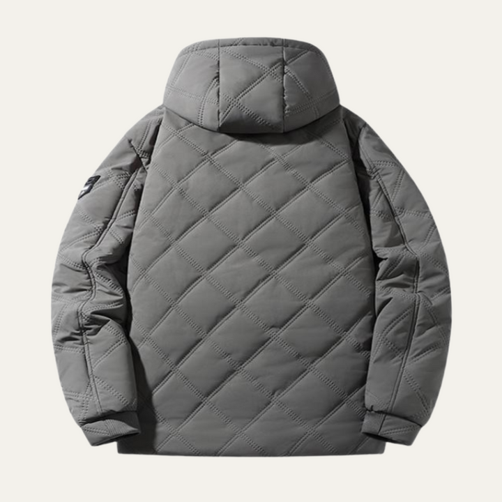 Arthur | Cozy Quilted Hooded Mens Puffer Jacket
