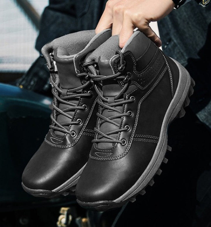 Brian | Stylish Lace-Up Mens Snow Boots