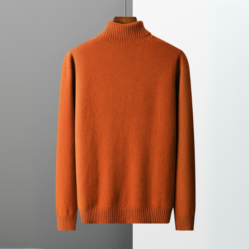 Bryan | Timeless Cable-Knit Turtleneck Mens Knit Sweater