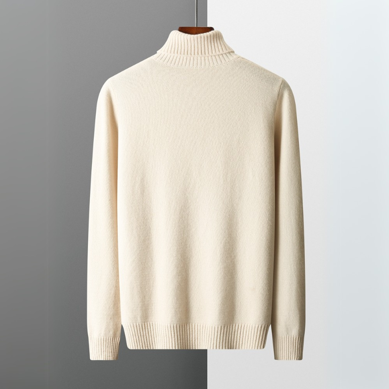 Bryan | Timeless Cable-Knit Turtleneck Mens Knit Sweater