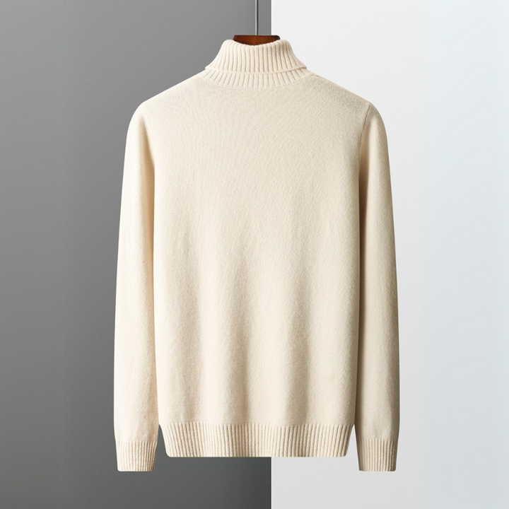 Bryan | Timeless Cable-Knit Turtleneck Mens Knit Sweater