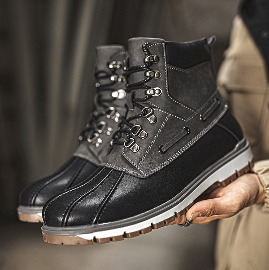 Caleb | Lace-Up Winter Mens Snow Boots