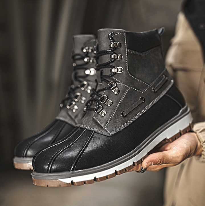 Caleb | Lace-Up Winter Mens Snow Boots