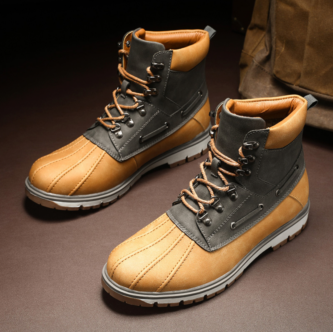 Caleb | Lace-Up Winter Mens Snow Boots