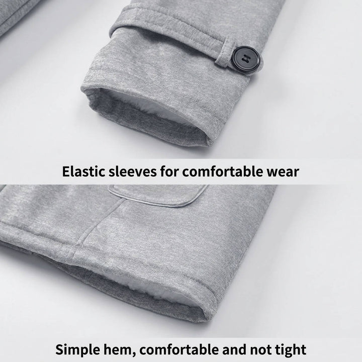 Charlotte | Chic Hooded Toggle Sherpa Jacket Women