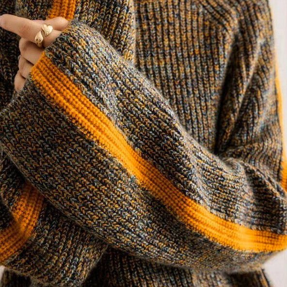 Charlotte | Effortless Oversized Ribbed Turtleneck Sweater