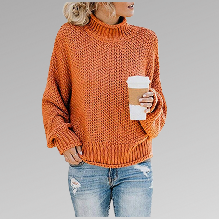 Christina | Timeless Chunky Knit Turtleneck Sweater