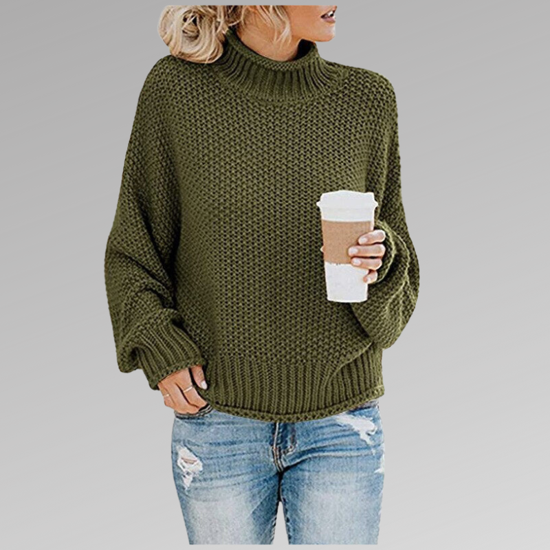 Christina | Timeless Chunky Knit Turtleneck Sweater
