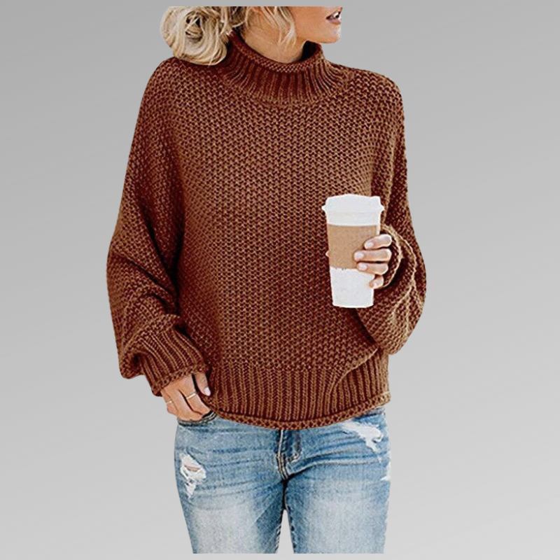 Christina | Timeless Chunky Knit Turtleneck Sweater