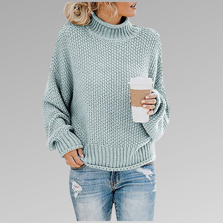 Christina | Timeless Chunky Knit Turtleneck Sweater