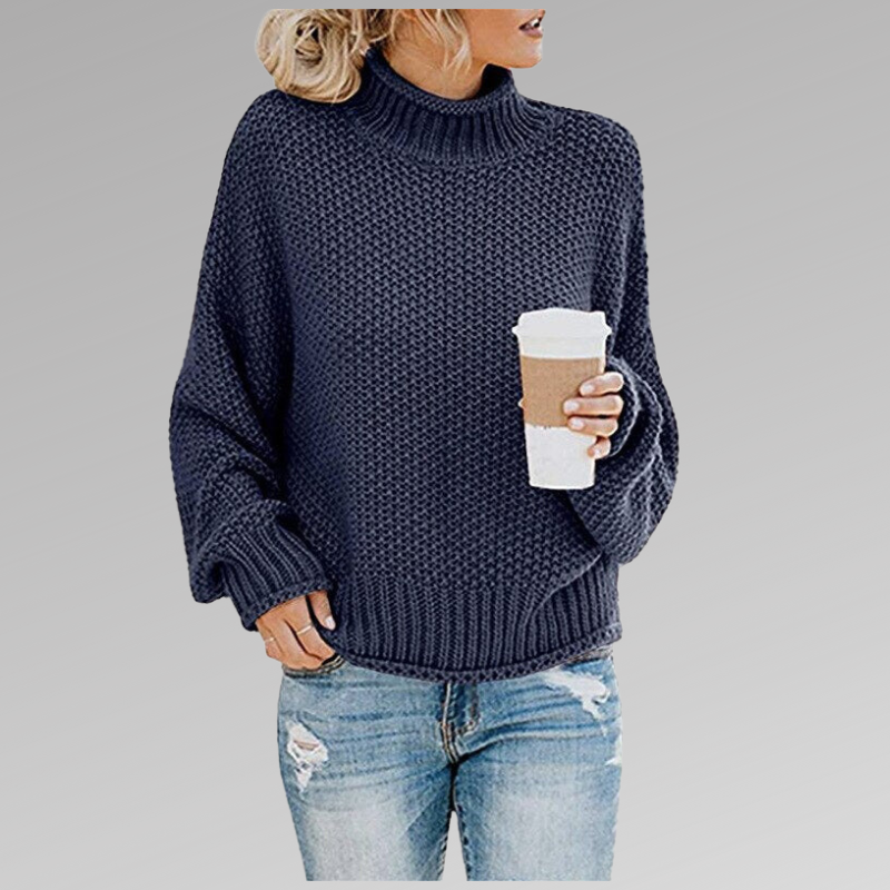 Christina | Timeless Chunky Knit Turtleneck Sweater