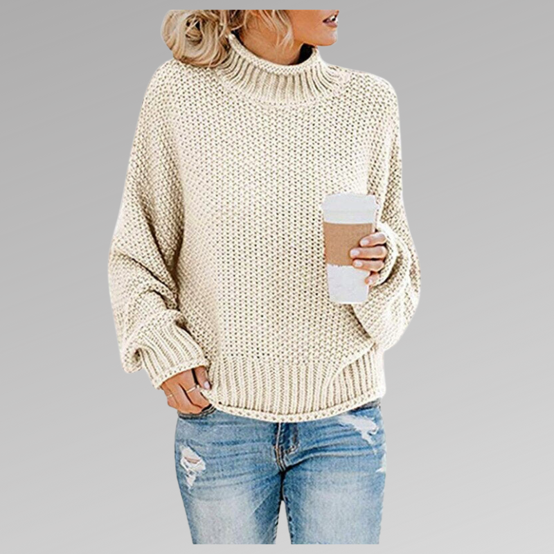 Christina | Timeless Chunky Knit Turtleneck Sweater