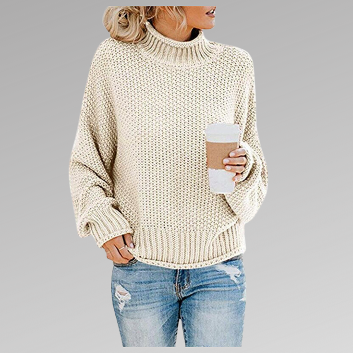 Christina | Timeless Chunky Knit Turtleneck Sweater