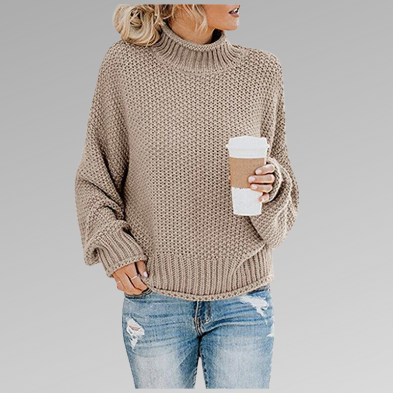 Christina | Timeless Chunky Knit Turtleneck Sweater