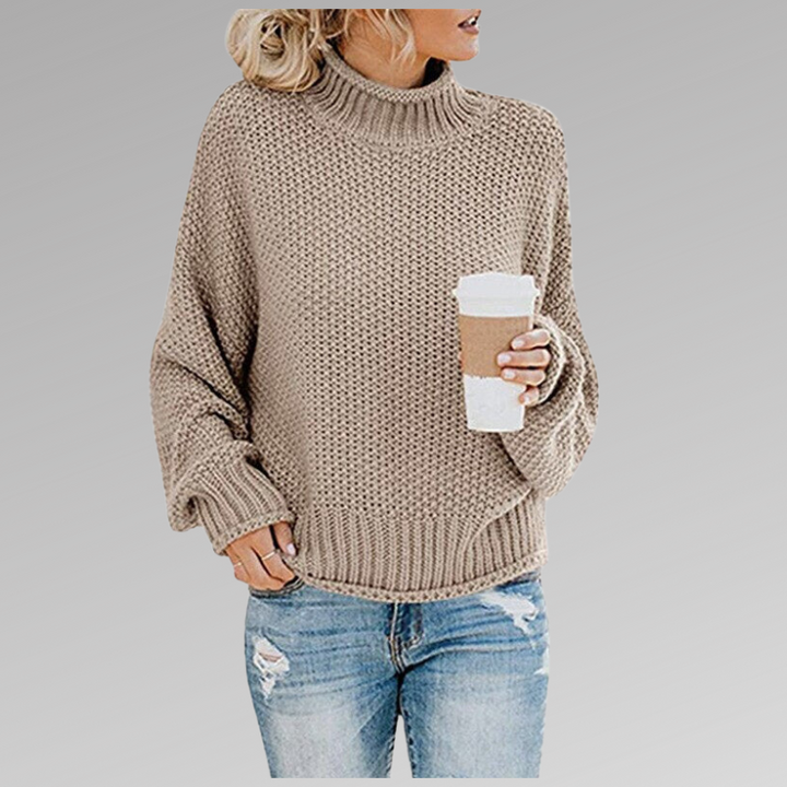 Christina | Timeless Chunky Knit Turtleneck Sweater