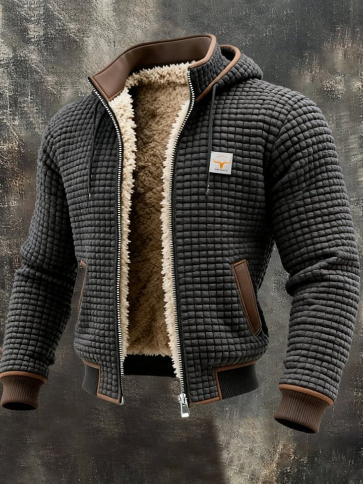 Christopher | Cozy Quilted Hooded Mens Puffer Jacket