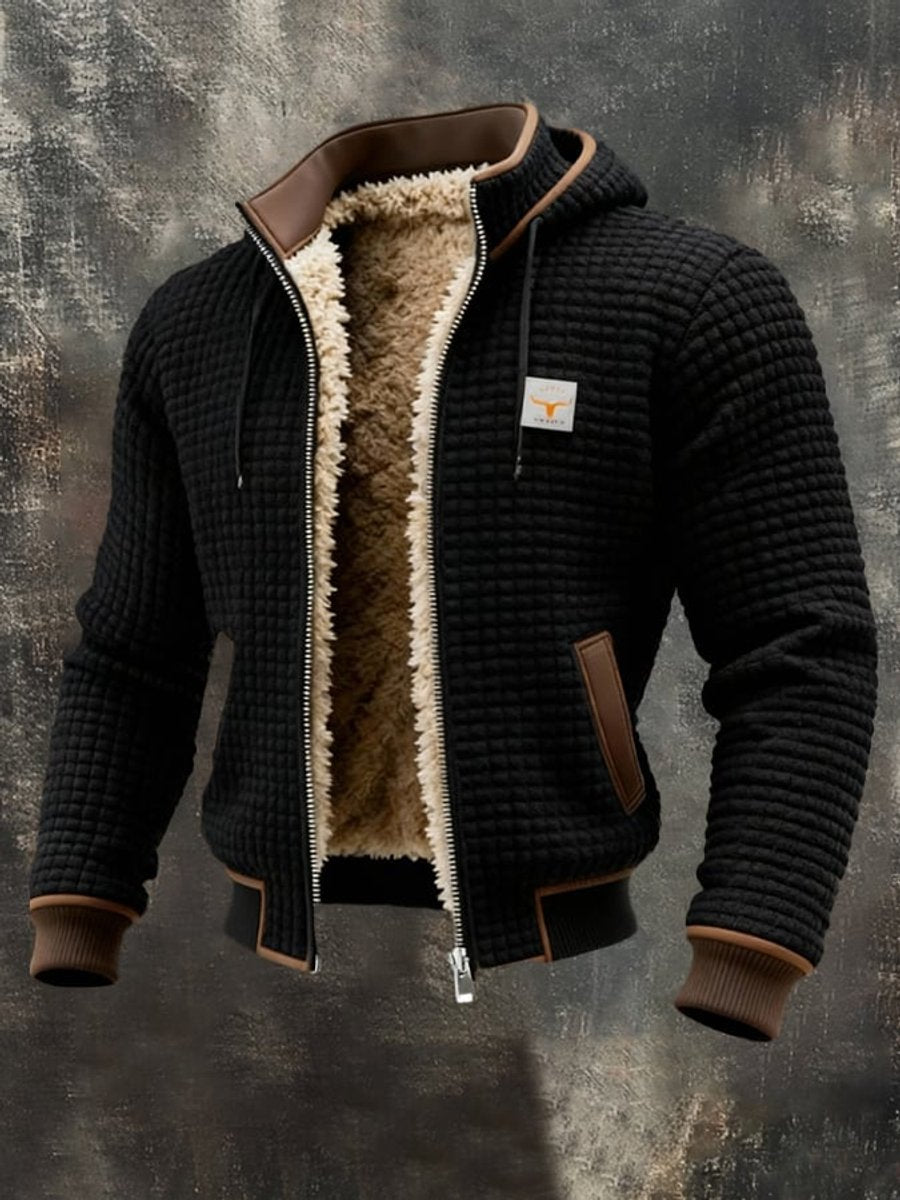 Christopher | Cozy Quilted Hooded Mens Puffer Jacket