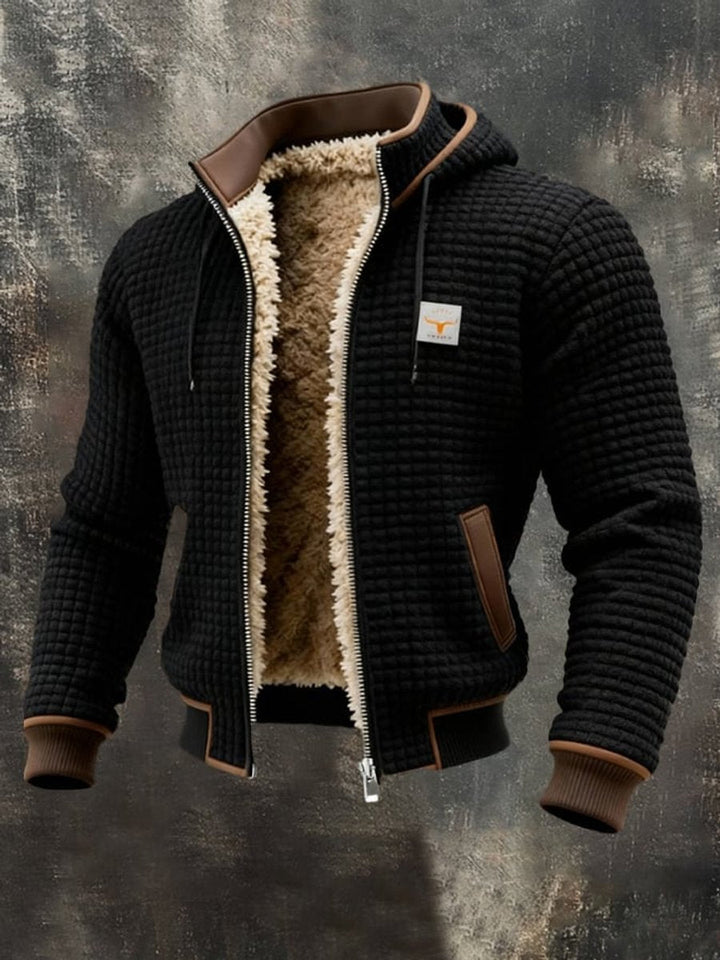 Christopher | Cozy Quilted Hooded Mens Puffer Jacket
