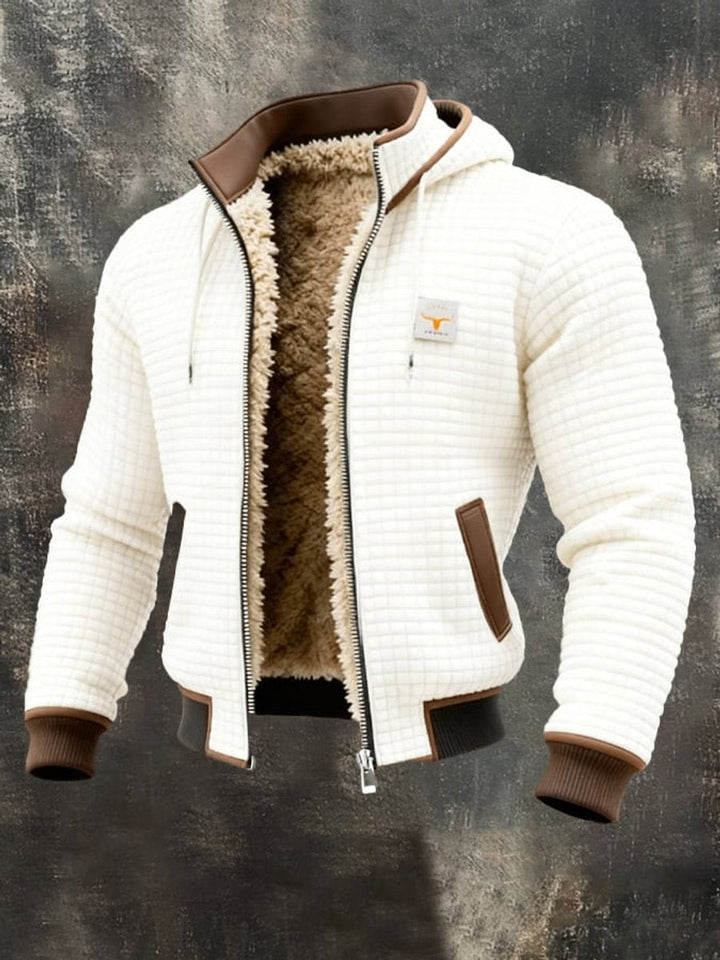 Christopher | Cozy Quilted Hooded Mens Puffer Jacket
