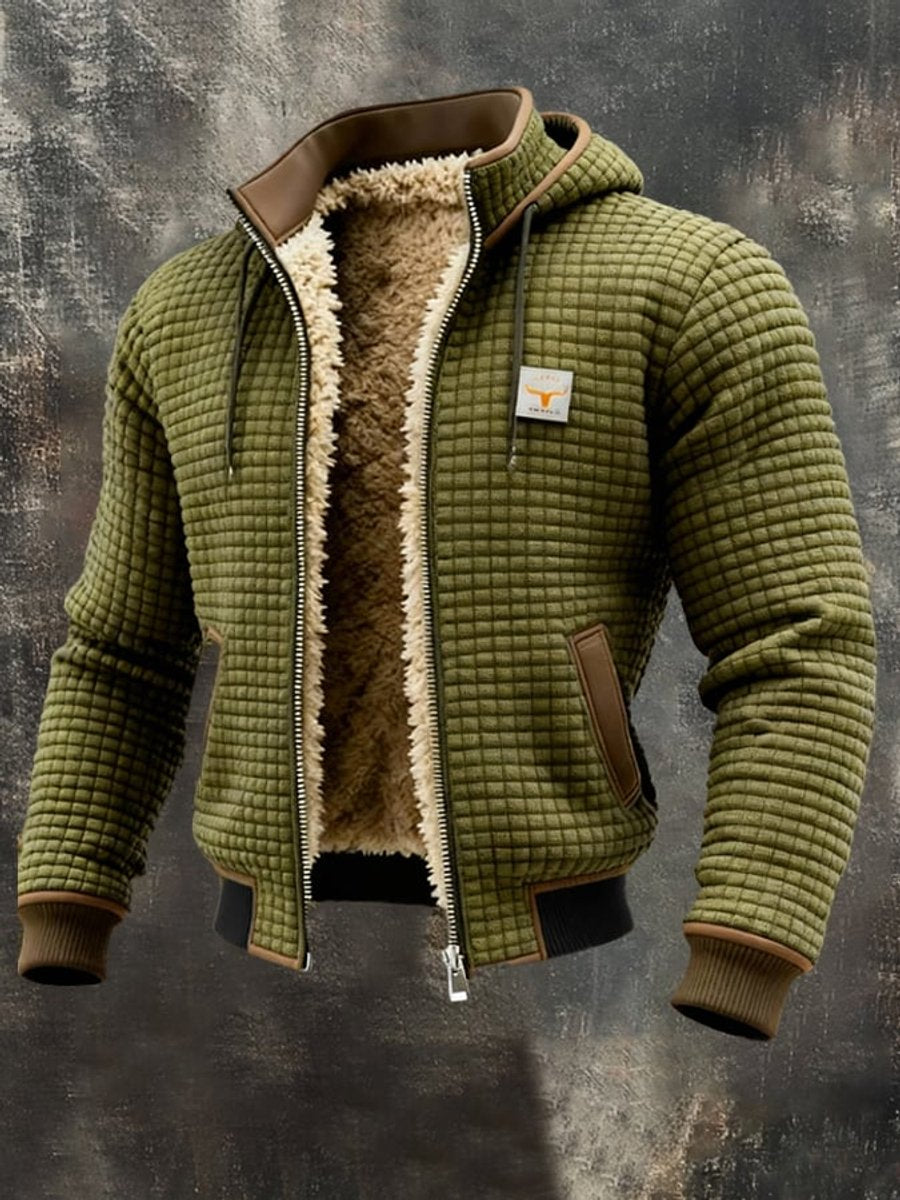 Christopher | Cozy Quilted Hooded Mens Puffer Jacket