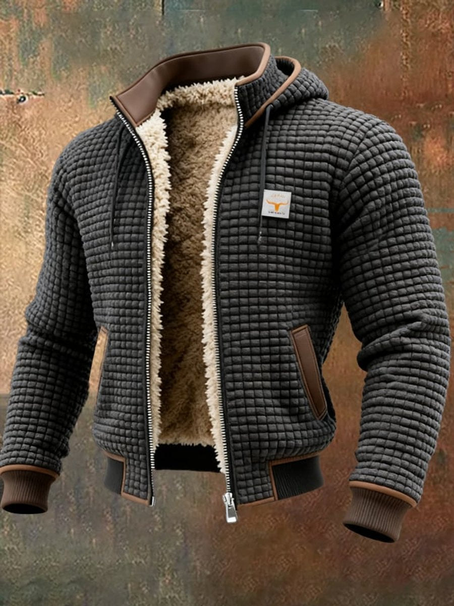 Christopher | Cozy Quilted Hooded Mens Puffer Jacket
