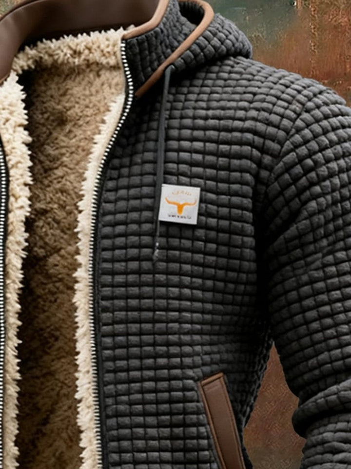 Christopher | Cozy Quilted Hooded Mens Puffer Jacket