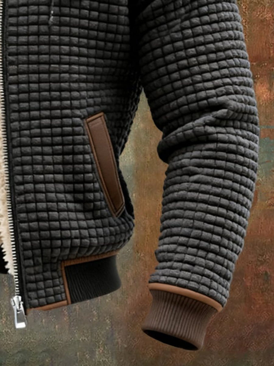 Christopher | Cozy Quilted Hooded Mens Puffer Jacket