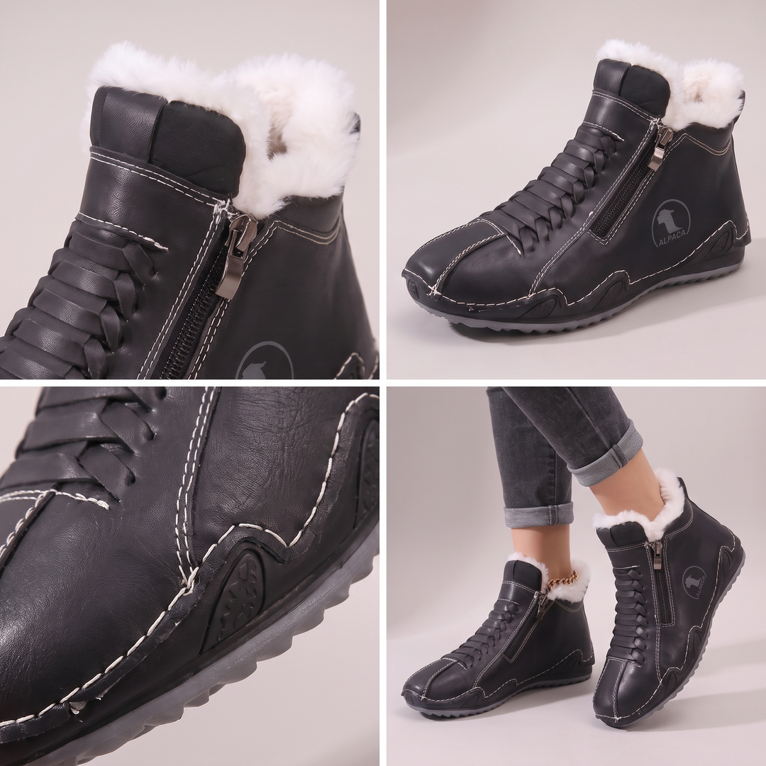 Danielle | Side Zip Ankle Snow Boots Women