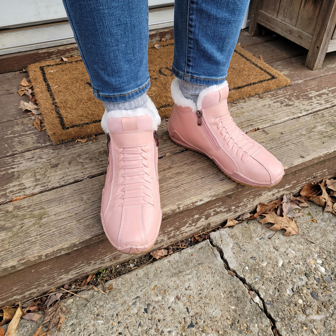 Danielle | Side Zip Ankle Snow Boots Women